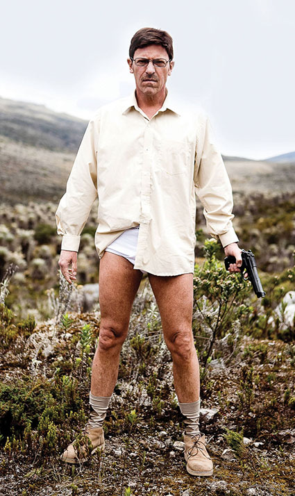 Diego Trujillo interpreta a Walter Blanco "Heisenberg" Foto: Teleset